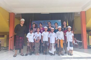 Semarak Bulan Bahasa Bali di SDN 1 Kamasan