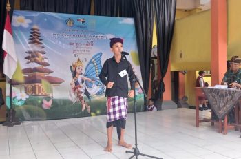 Semarak Bulan Bahasa Bali di SDN 1 Kamasan