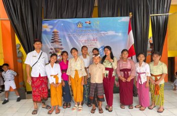 Semarak Bulan Bahasa Bali di SDN 1 Kamasan