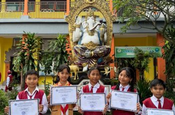 Juara 3 Harapan Lomba Senam HUT SMP Negeri 2 Semarapura