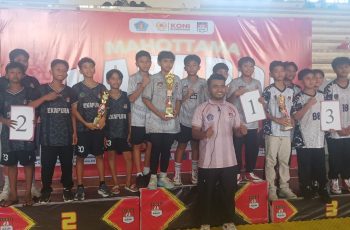 Juara 1 Tim Kabbadi Putra serangkaian Porjar Kabupaten Klungkung